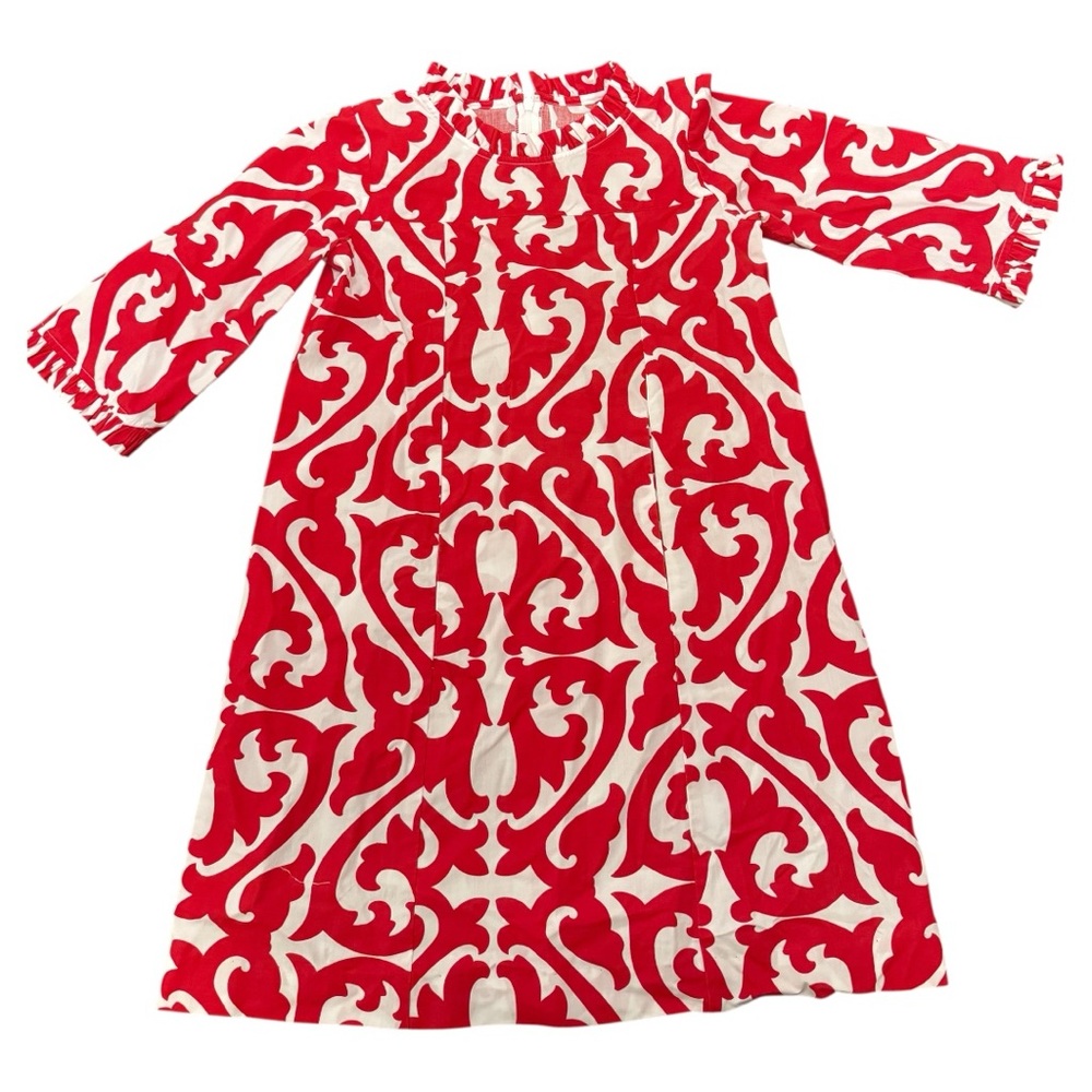 Red and White Kelly’s Kids Dress